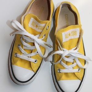 Converse - Neon Yellow - Size W6 M4 - All star